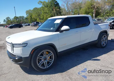 2023 Rivian R1T Adventure Quad-Motor Large Pack from USA, damaged, VIN 7FCTGAAAXPN019295